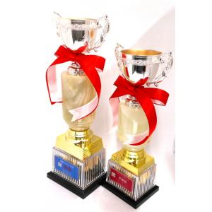 アーストロフィー 優勝カップ金属製+オニックス...の詳細画像2