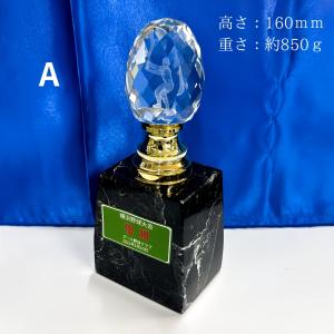 アーストロフィー 3Dクリスタル+天然石トロフ...の詳細画像3