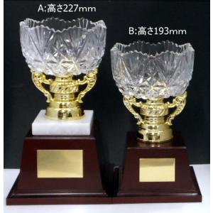 アーストロフィー 優勝カップガラス製+アンチモ...の詳細画像1