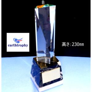アーストロフィー クリスタルガラス +天然石ト...の詳細画像2