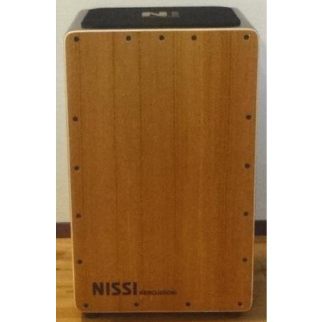 ＮＩＳＳＩカホン〜チークモデル〜（上質ケース付） 〈ラテン パーカッション 箱ドラム Cajon〉