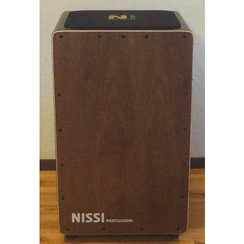 ＮＩＳＳＩカホン〜ウォルナットモデル〜（上質ケース付） 〈ラテン パーカッション 箱ドラム Cajo...