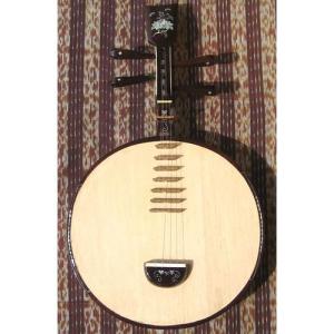 ダン・トゥ〈ベトナム民族楽器 弦楽器 月琴〉 : 地球雑貨アース