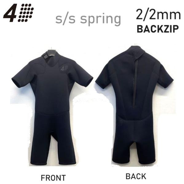 新品 国産 4DIMENSIONS 4D MEN'S 限定BX 2mm バックジップ SS SPRI...