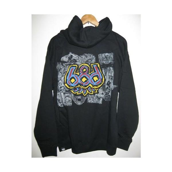 デッドストック 686 Six Eight Six LTD BLIND Zip Hoody ブライン...