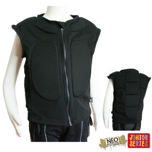 送料無料 NEO スノーボードプロテクター ベスト SNOW PROTECTIVE VEST  JR  ネオ スノーベスト ジュニア キッズ スケートボード｜earthweb-shop