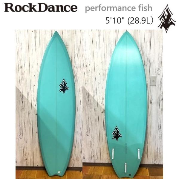 日本正規品 ROCKDANCE PERFORMANCE FISH５’10” PU FUTURES 3...