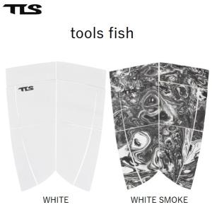 新入荷！TLS／ツールス　デッキパッチ　FUN LONG　カラー： WHITE TOOLS トゥールス デッキパッド デッキパッチ ファンボード ロング