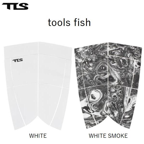 メール便送料無料 TOOLS TLS トゥールス FISH デッキパッド 10ピース フィッシュ W...