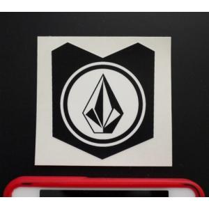 送料込み Volcom ボルコム ロゴ サーフィン　スノーボード スケートボード ステッカー シールタイプ ヴォルコム