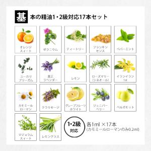 基本の精油1・2級17本set 【※第52回ア...の詳細画像3