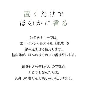 ひのきキューブ20g 選べる精油 2本 詰め替...の詳細画像1