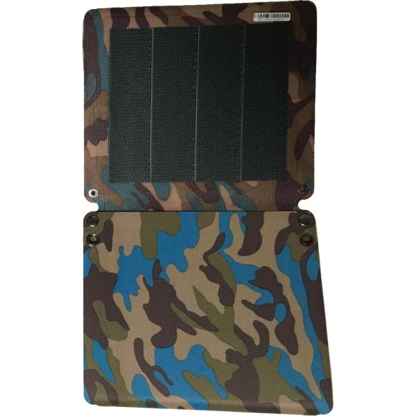 12W 折畳み式 フレキシブル ソーラーパネル FlexSolar Mobile　軽量　USB充電 ...