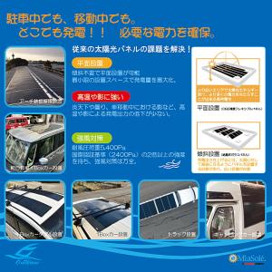 80W 丸めて持ち運び FlexSolar ポ...の詳細画像3