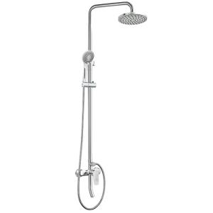 BQKOZFIN オーバーヘッドシャワー シャワーバー ダブルシャワーヘッド 混合水栓