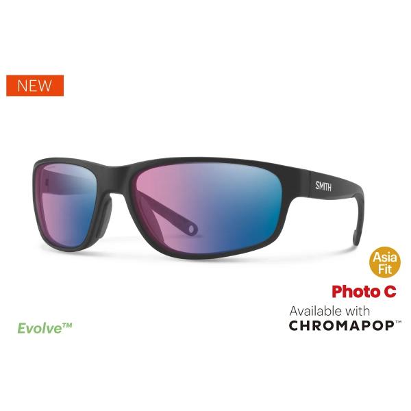 SMITH スミス 偏光サングラス  Redding 2 Matte Black（CP Glass ...