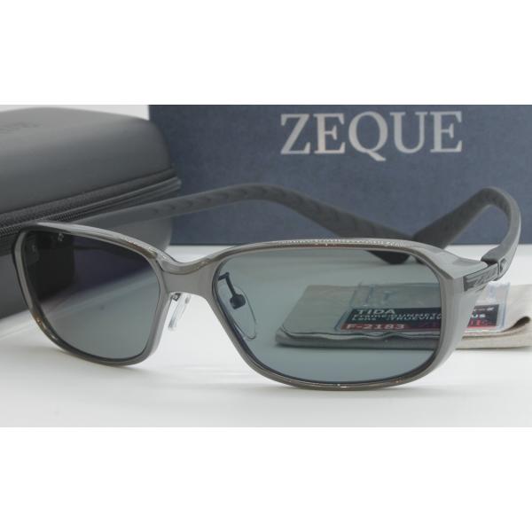 Zeque ゼクー ZEAL ジールオプティクス 偏光 サングラス TIDA F-2183 GUNM...