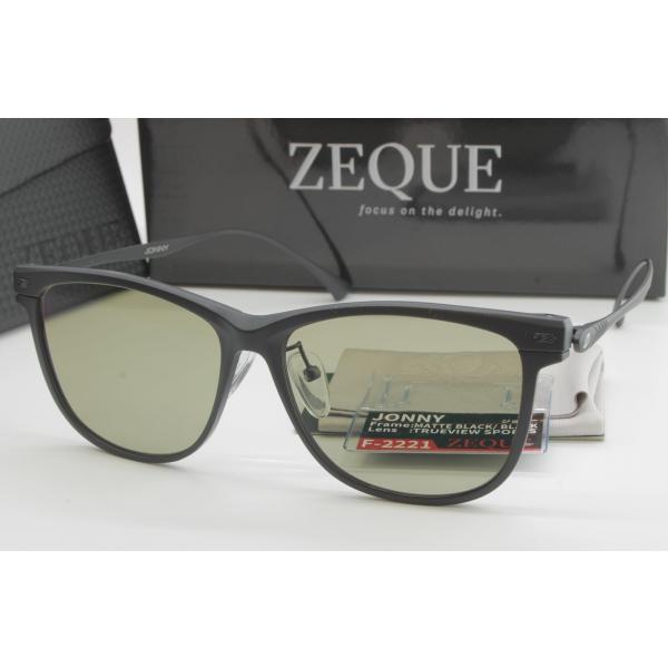 Zeque ゼクー ZEAL ジールオプティクス 偏光 サングラス JONNY F-2221 MAT...