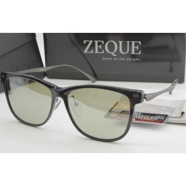 Zeque ゼクー ZEAL ジールオプティクス 偏光 サングラス JONNY F-2224 GLO...