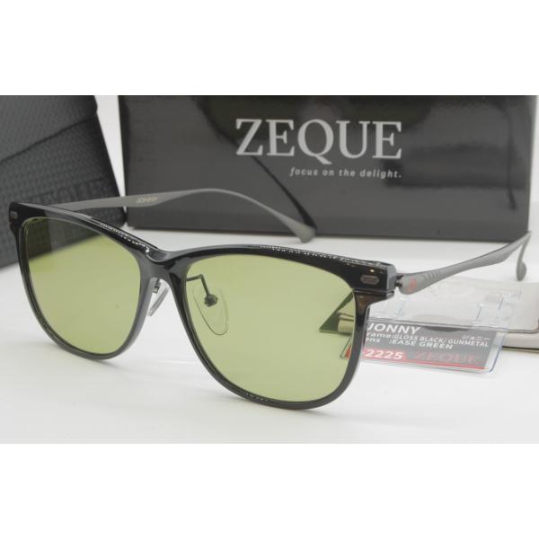 Zeque ゼクー ZEAL ジールオプティクス 偏光 サングラス JONNY F-2225 GLO...