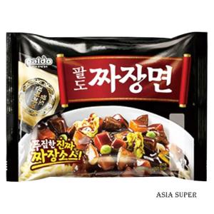 厚い麺にタマネギの濃縮液を使用! プレミアムジャジャン麺 韓国料理 非常食 韓国食品 韓国食材 韓国食品 アジアスーパーの商品画像