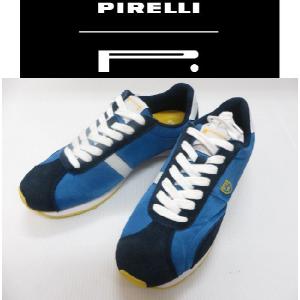 14SS◆ＰＩＲＥＬＬＩ◆ピレリ スニーカー/ブルー｜east-hills