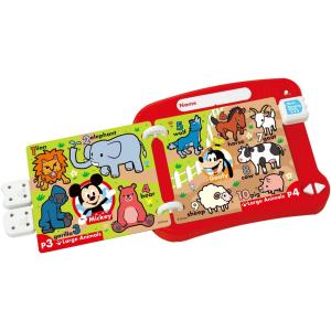 ディズニー マジカルプレイタイム どうぶつオノマトペ英語絵本 ミッキー&amp;フレンズ