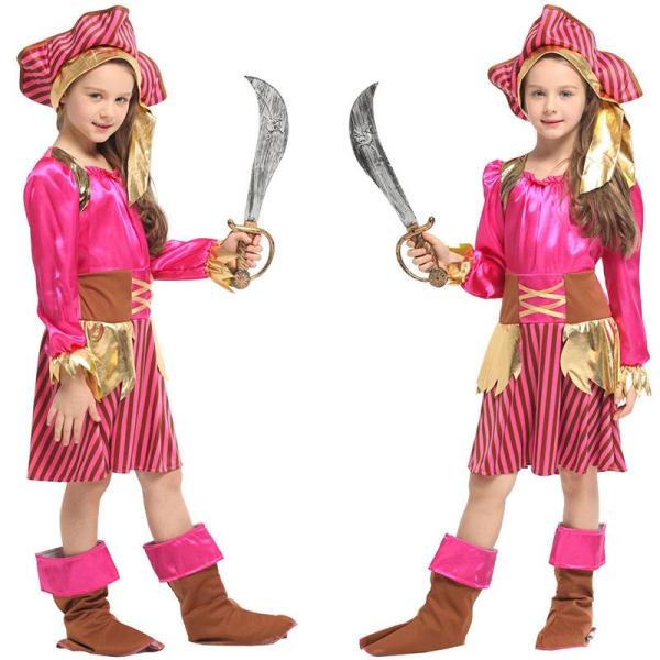 子供ハロウィン衣装子供 女の子 王女 海賊 ジャック船長パイレーツオブカリビアン キッズ ハロウィン...