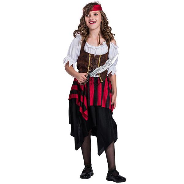 子供ハロウィン衣装子供 女の子 海賊 王女 ジャック船長パイレーツオブカリビアン キッズ ハロウィン...