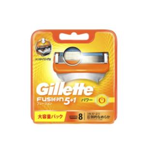 ジレット 替刃 フュージョン 5+1 電動タイプ パワー 8個入り gillette fusion