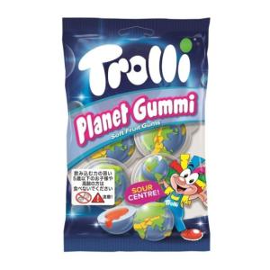 トローリ 地球グミ プラネットグミ 4個入 75g Trolli