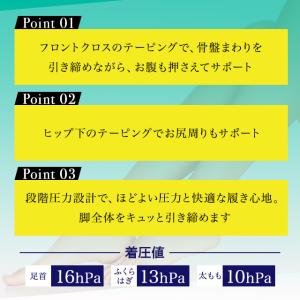 メディキュット 骨盤レギンス Lサイズ 2個パ...の詳細画像2