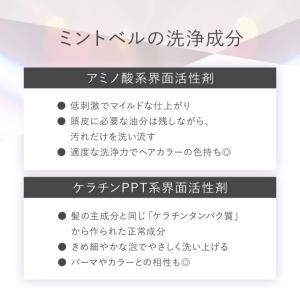サンコール ミントベル シャンプー 550ml...の詳細画像3