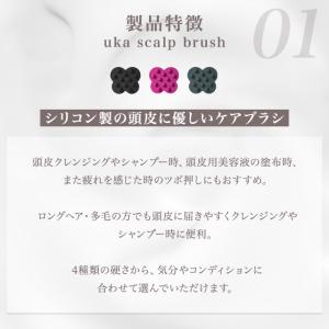 uka ウカ スカルプブラシ ケンザン バリカ...の詳細画像1