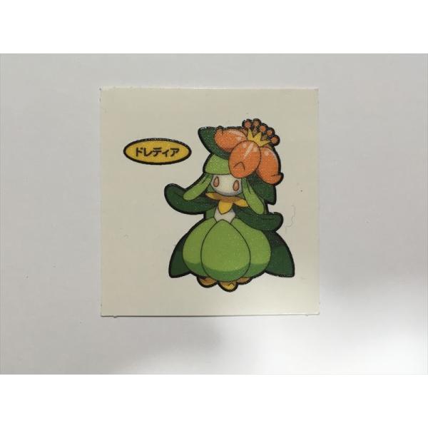 A414【ポケモンパン デコキャラシール】 ドレディア 第一パン 即決