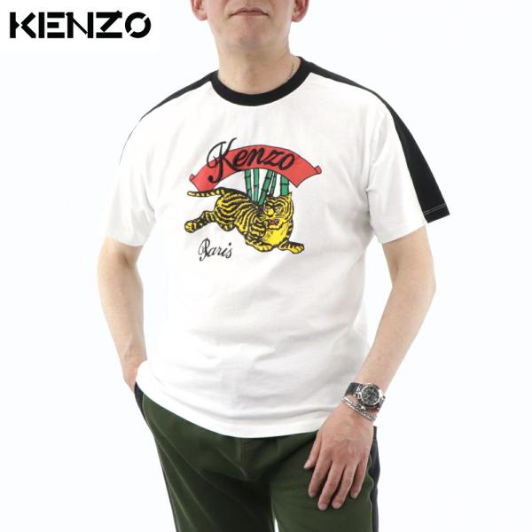 ケンゾー KENZO トップス Tシャツ・カットソー 半袖 F955TS0194CE 01 メンズ ...