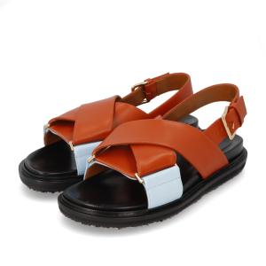 マルニ MARNI FBMS005201 P3614 サンダル レザー フスベット クリス