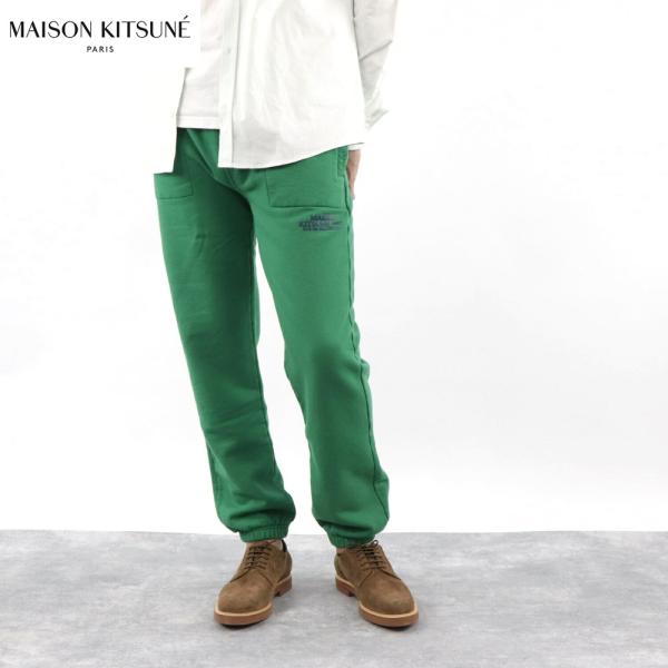 メゾン キツネ MAISON KITSUNE ボトムス ロングパンツ JM01301KM0019 P...