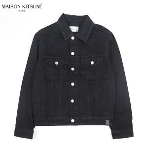 メゾン キツネ MAISON KITSUNE アウター ジャケット トラッカー ジャケット メンズ ...