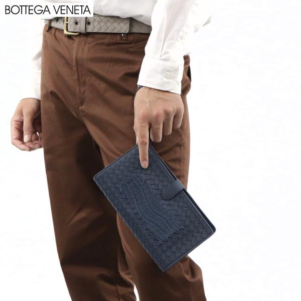 ボッテガ ヴェネタ BOTTEGA VENETA バッグ クラッチバッグ イントレチャート メンズ ...