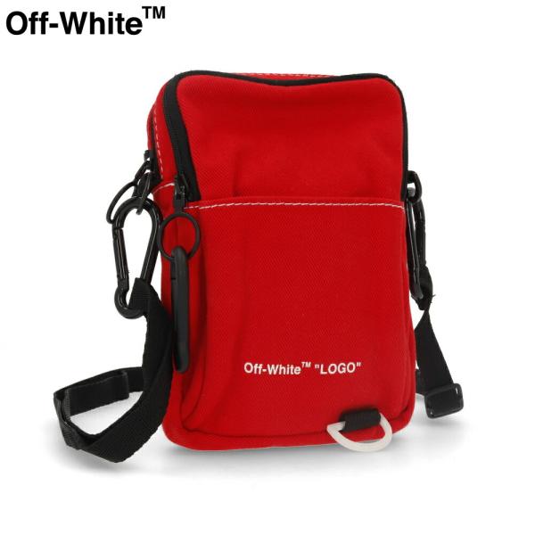 オフホワイト Off-White ショルダーバッグ OMNA055S19C31022 RED ユニセ...