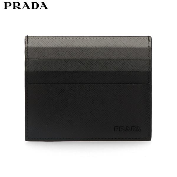 プラダ PRADA 2MC068 ZLP F0002 カードケース メンズ ブラック