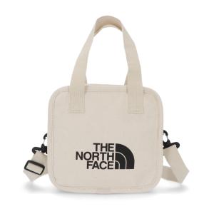 ザノースフェイス THE NORTH FACE ショルダーバッグ NN2PP09J ユニセックス アイボリー 2way スクエア ロゴ コットン 新品｜eastend