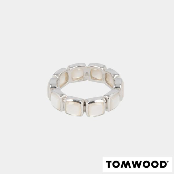 トムウッド TOM WOOD R75CBV2WHM01S925/Cushion Band White...