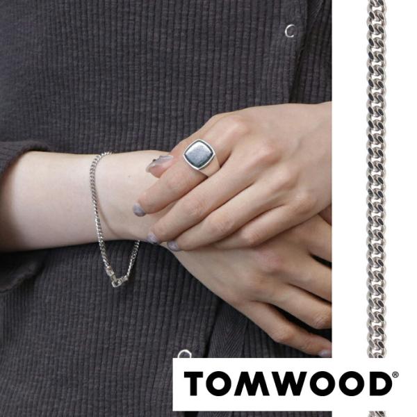トム ウッド Tom Wood アクセサリー ブレスレット Curb Bracelet ユニセックス...
