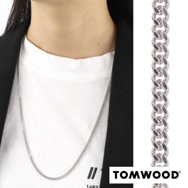 トム ウッド Tom Wood アクセサリー ネックレス Curb Chain M ユニセックス シ...