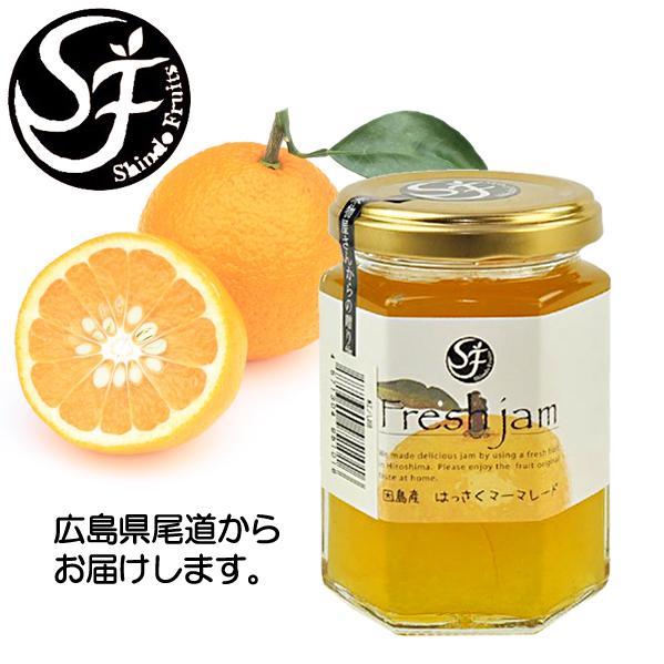 因島青果 新藤フルーツ はっさくマーマレード はっさくジャム 八朔マーマレード 八朔 因島 広島ジャ...