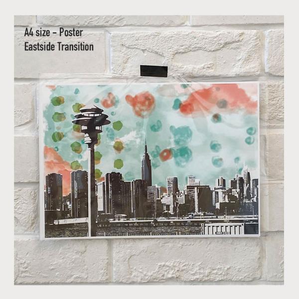 A4 ポスター 「 ニューヨーク Ambivalent no.8 マンハッタン エンパイア 」 イン...