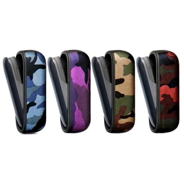 【全4色より】IQOS3 ケース 迷彩柄 アイコス3 保護ケース レザー 革 高級感 カモフラージュ...