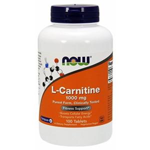 L-カルニチン 1000mg 100粒入り　NOW FOODS社製
